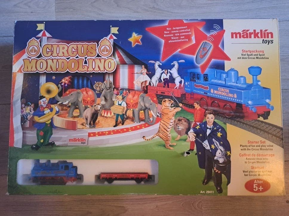 Märklin Circus Mondolino Startset Treinset 29411, Ophalen, Gebruikt, Märklin, Analoog