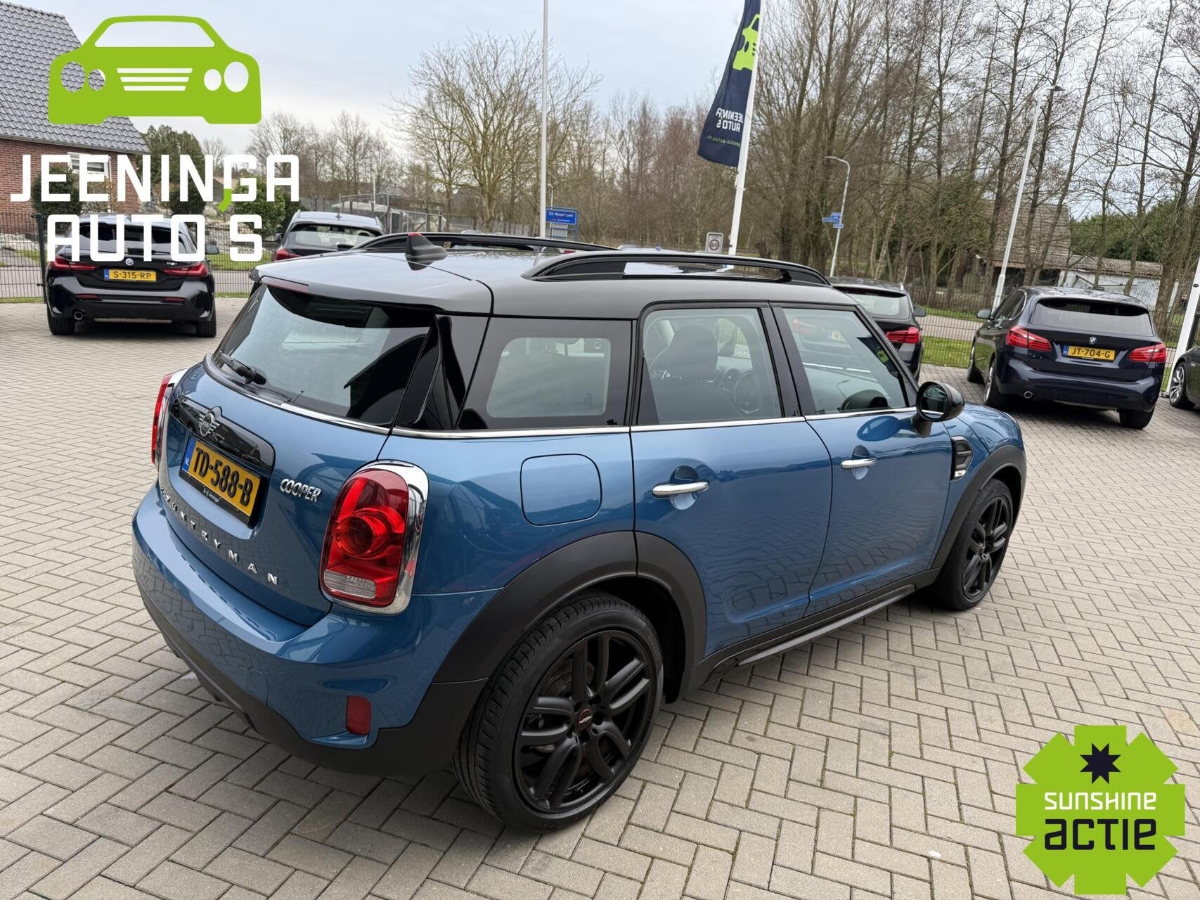 Mini Countryman 1.5 Cooper|Navi|Airco|NAP, Auto's, Mini, Gebruikt, Countryman, 715 kg, Blauw