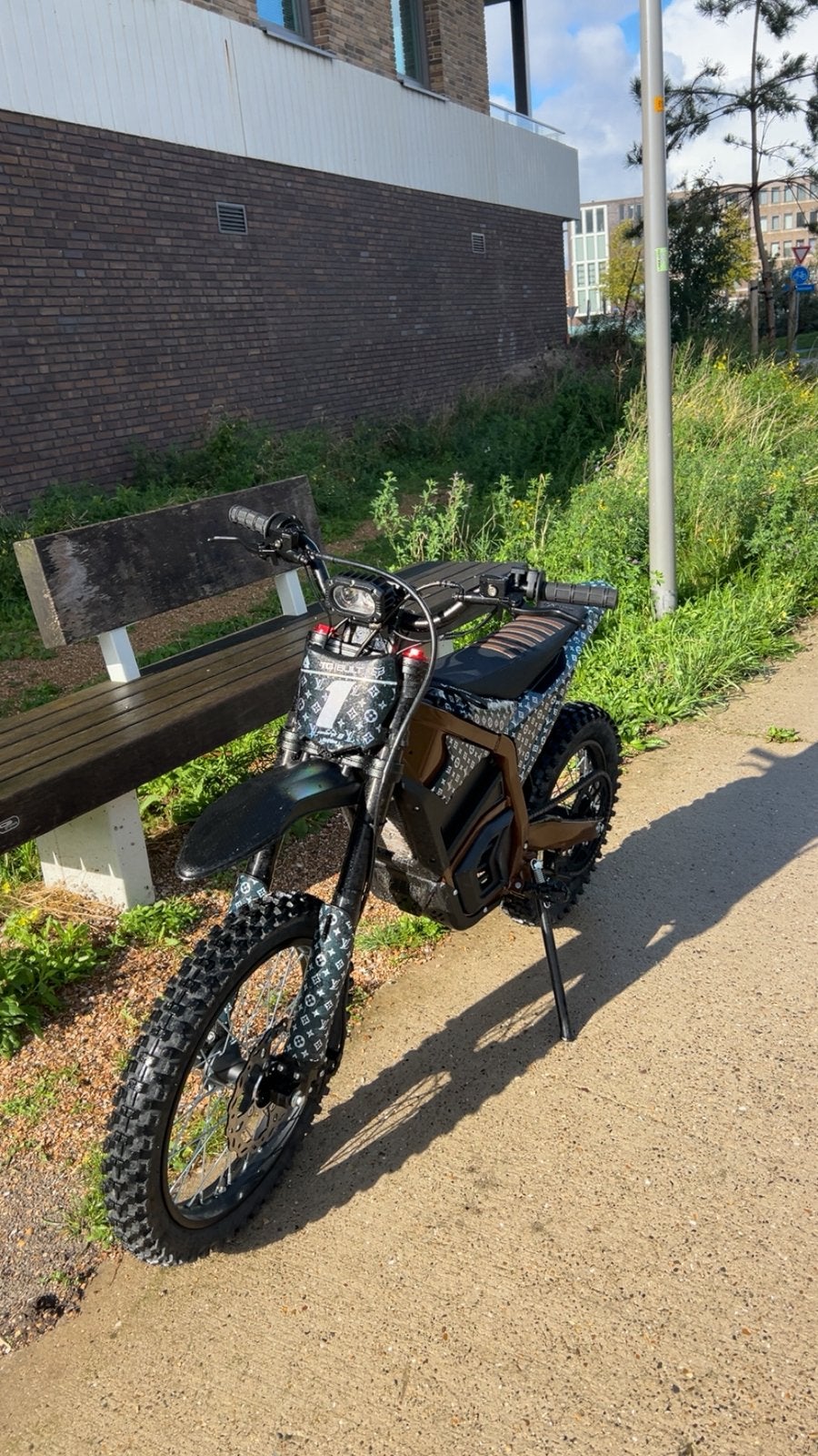 Yozma cross moter, Fietsen en Brommers, Ophalen, Zo goed als nieuw, Overige merken