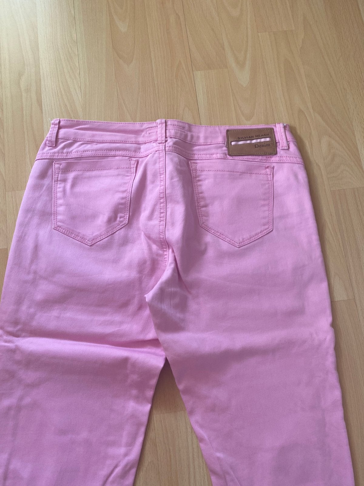Silvian Heach roze pink spijkerbroek jeans broek maat 40, Maat 38/40 (M), Ophalen of Verzenden, Zo goed als nieuw, Roze
