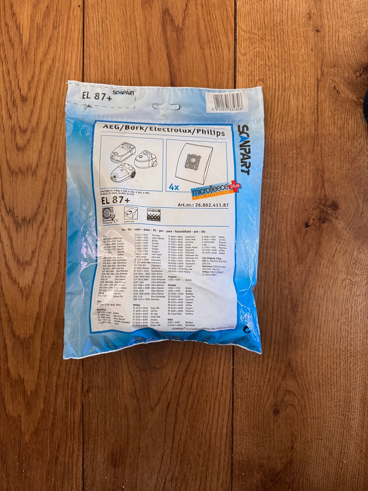 2 keer nieuwe stofzuigerzakken, Ophalen of Verzenden, Nieuw