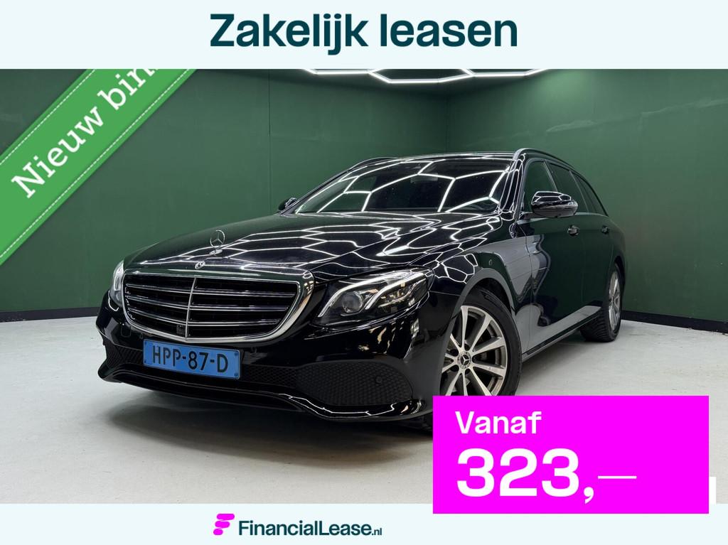 Mercedes E-klasse Estate 220 d | Taxi klaar | 360-Camera, Automaat, Zwart, Geïmporteerd, Lease