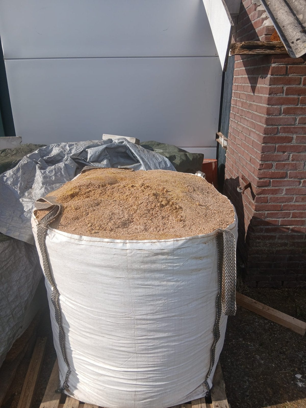 Bigbags met eiken zaagsel, Dieren en Toebehoren, Ophalen, Nieuw