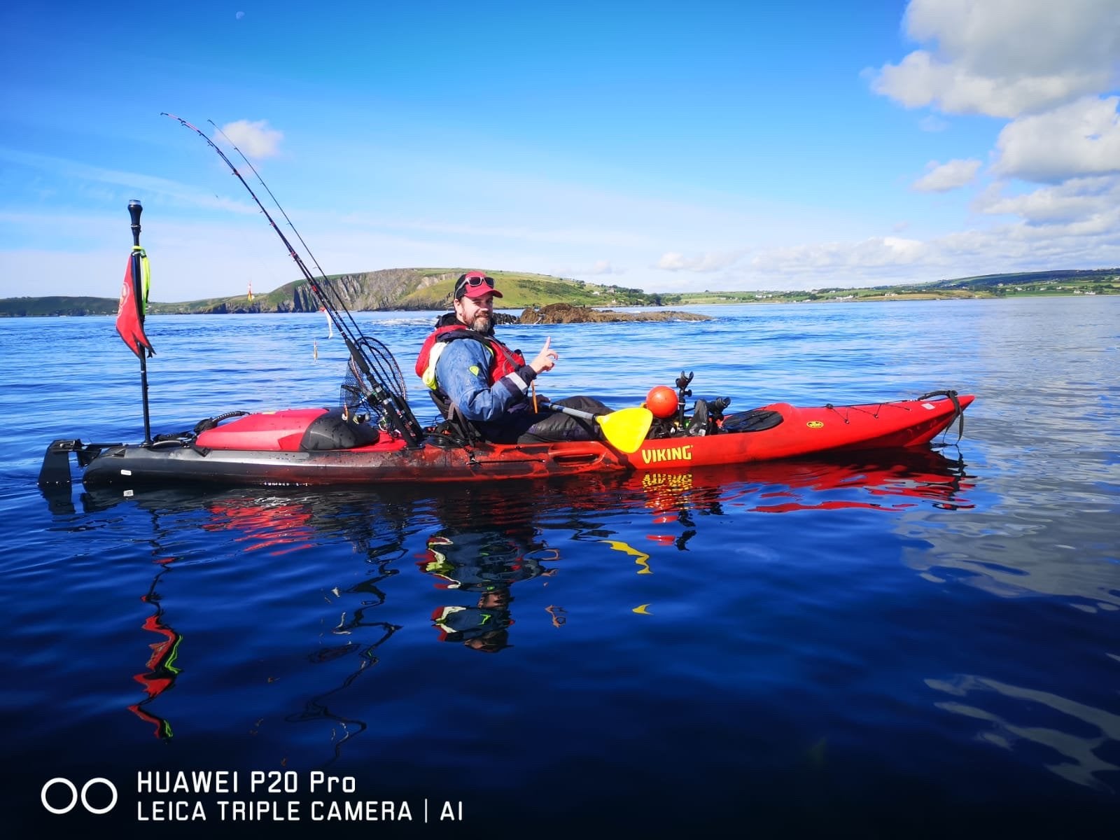 Viking Kayak - Perfect voor vissen op zee , rivier en meer, Ophalen, Gebruikt, 1-persoons