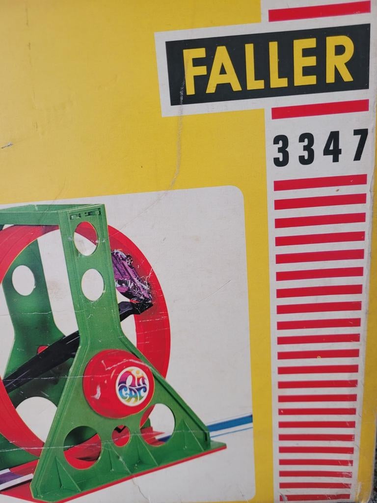 Faller Hit Car Racebaan  - Nummers 3302, 3325, Kinderen en Baby's, Speelgoed | Racebanen, Gebruikt, Racebaan, Elektrisch, Overige merken