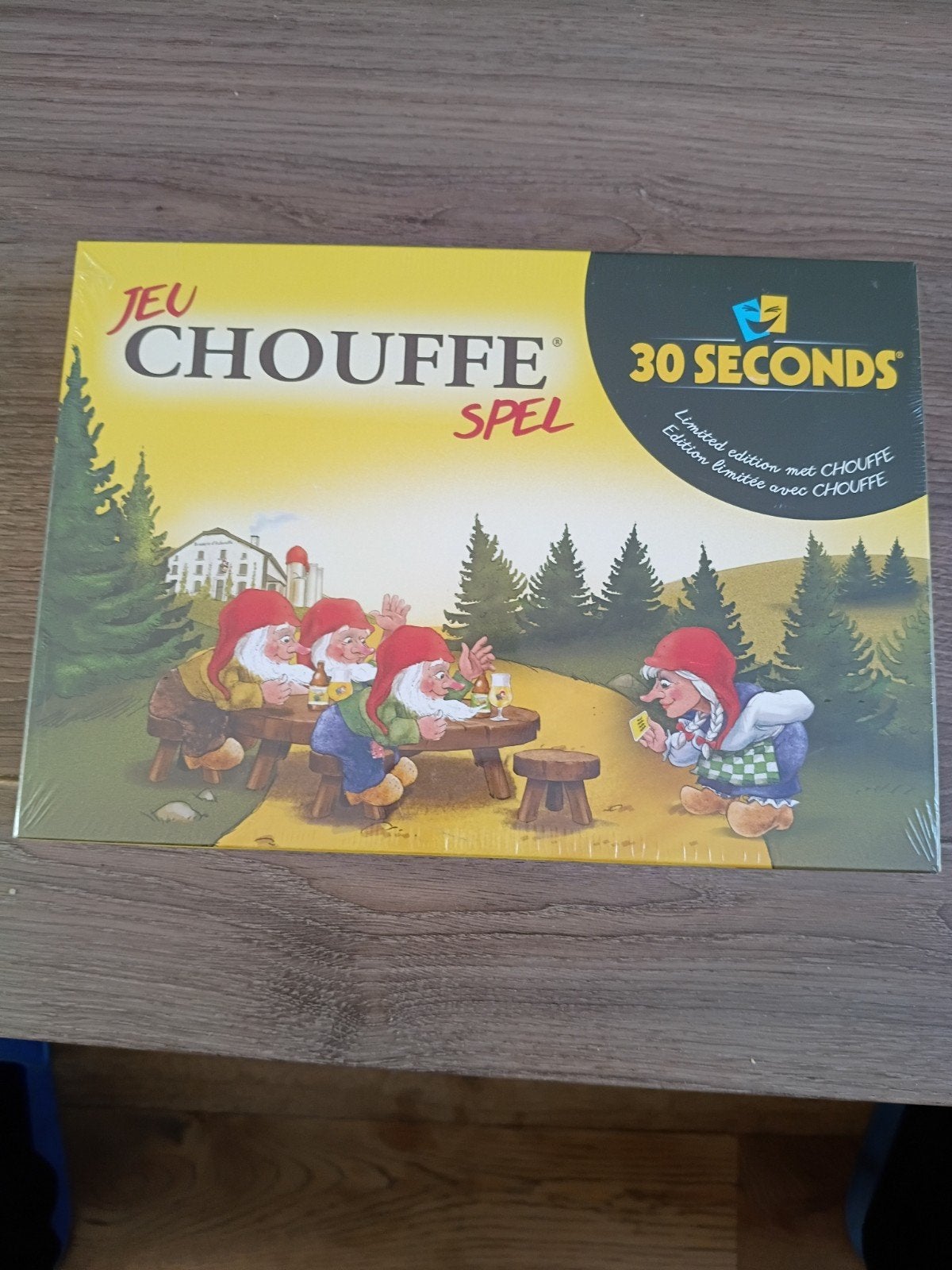 Jeu Chouffe Spel - 30 Seconds Limited Edition, Hobby en Vrije tijd, Drie of vier spelers, Ophalen of Verzenden, Nieuw, Chouffe / 30 Seconds