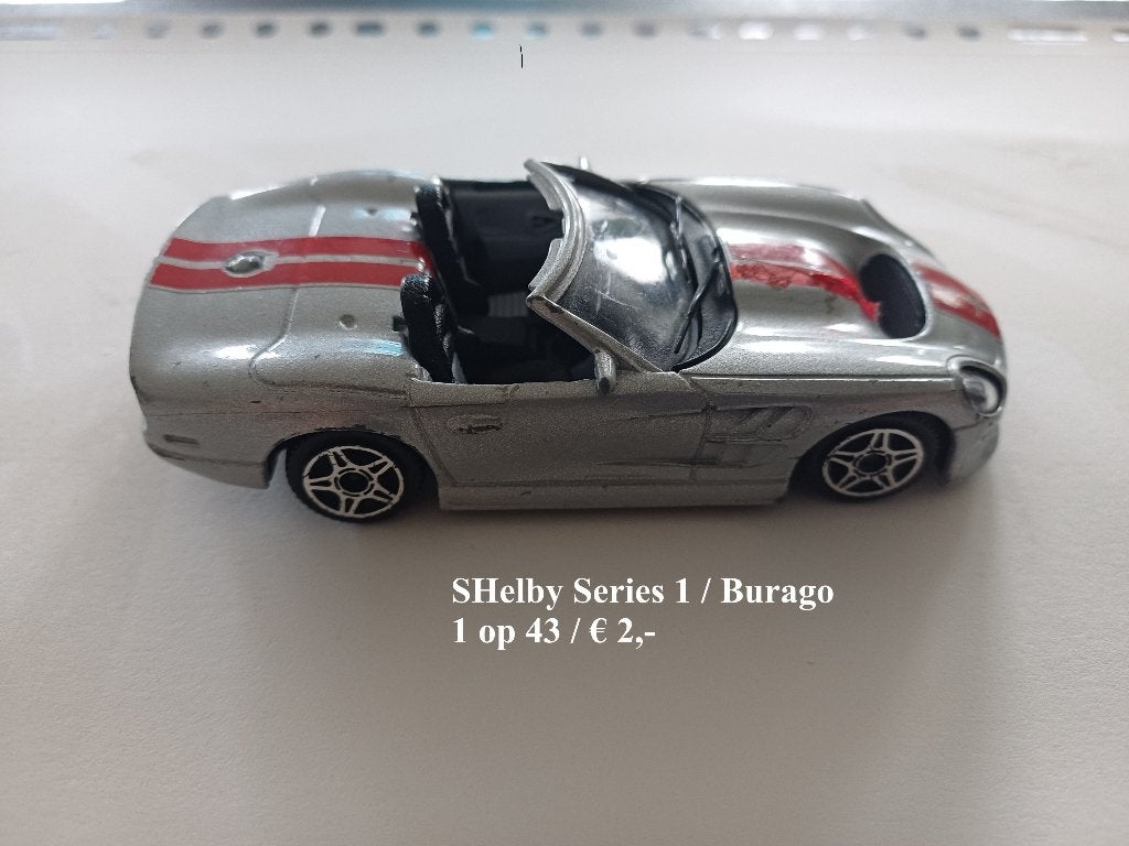 Shelby modelauto, Ophalen of Verzenden, Gebruikt, Auto