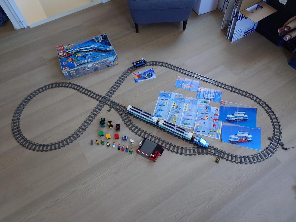 Lego 4561 Railway Express met extra's, Gebruikt, Overige thema's, Lego, Ophalen of Verzenden