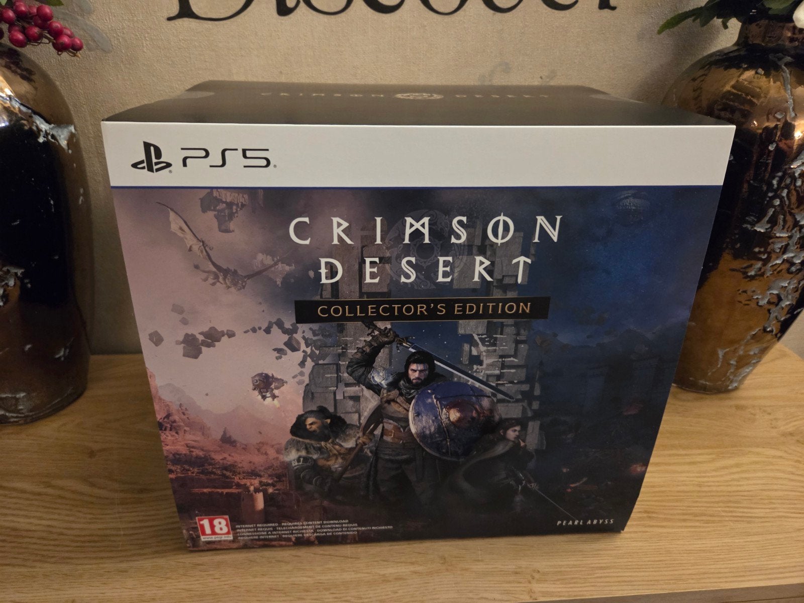 ✅ crimson desert ps5 collectors edition, Spelcomputers en Games, Games | Sony PlayStation 5, Ophalen, Zo goed als nieuw