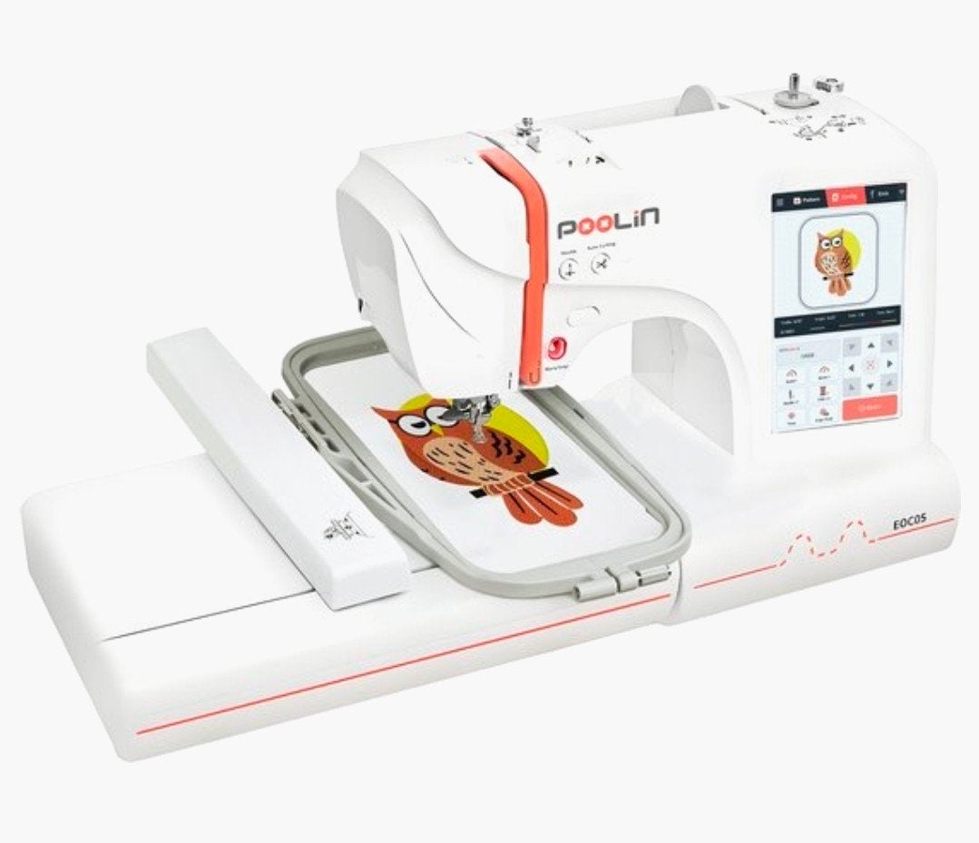 Poolin EOC05 Borduurmachine - Nieuw in doos, Ophalen, Nieuw, Naaimachine, Overige merken