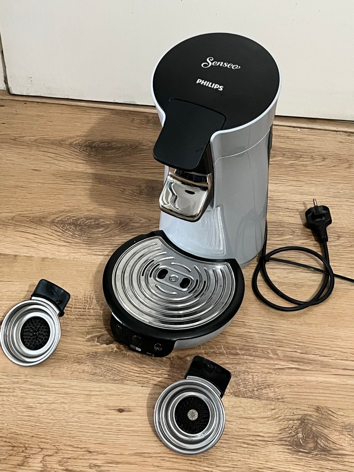 Philips Senseo Cave Viva Koffiezetapparaat - Wit/Zwart, Ophalen of Verzenden, Zo goed als nieuw