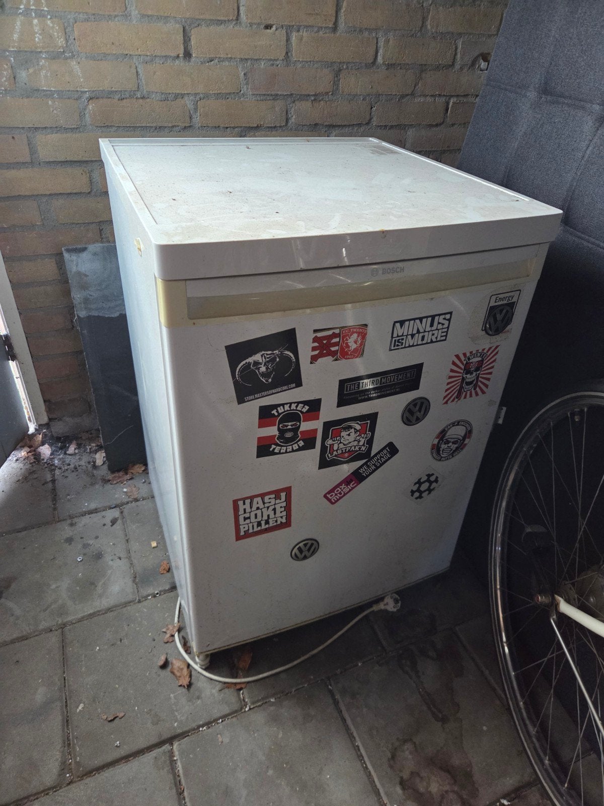 gratis koelkast / oud ijzer