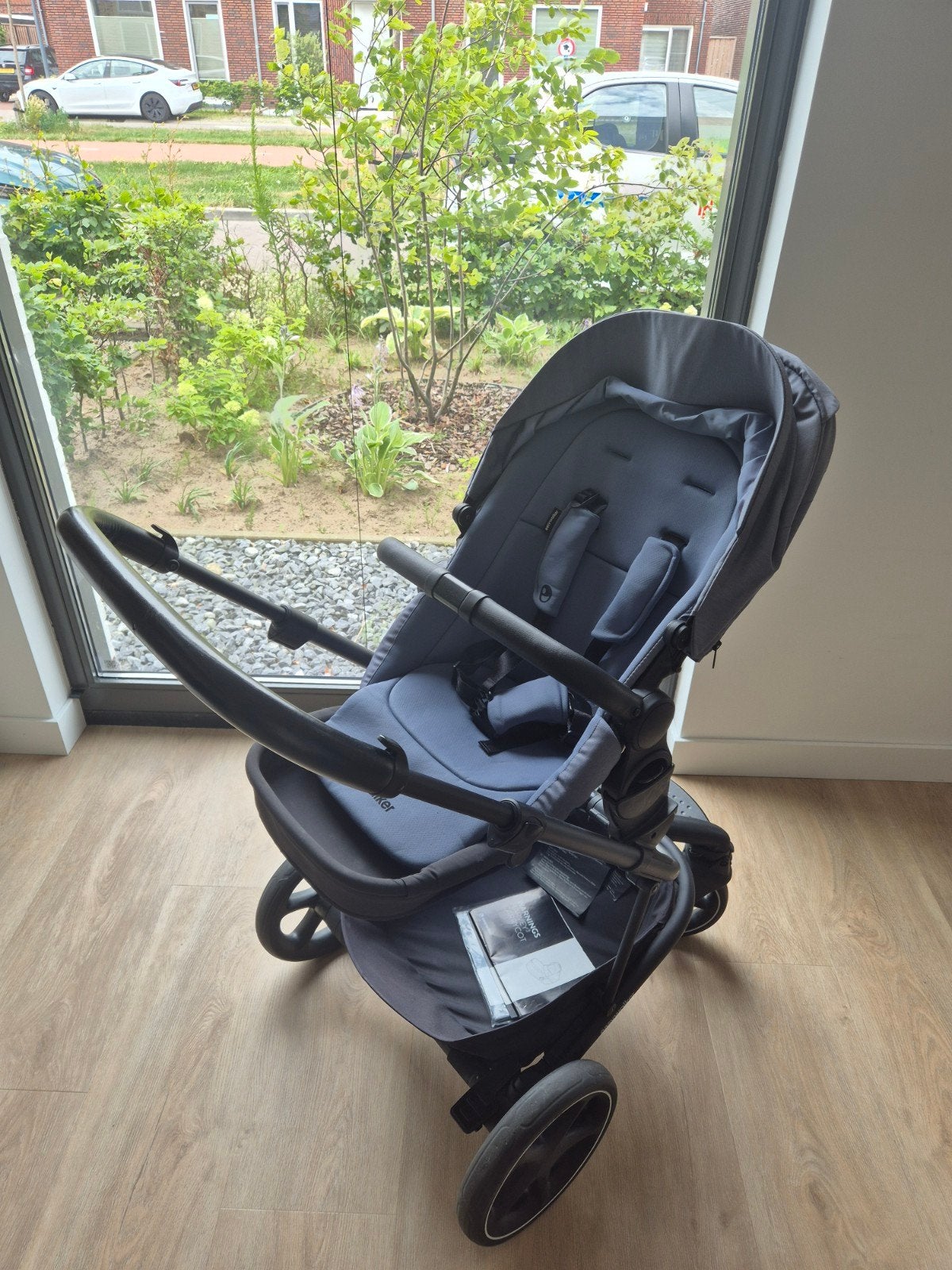 Easywalker Harvey 3 + Maxi-Cosi houder, Gebruikt, Combiwagen, Verstelbare duwstang, Ophalen