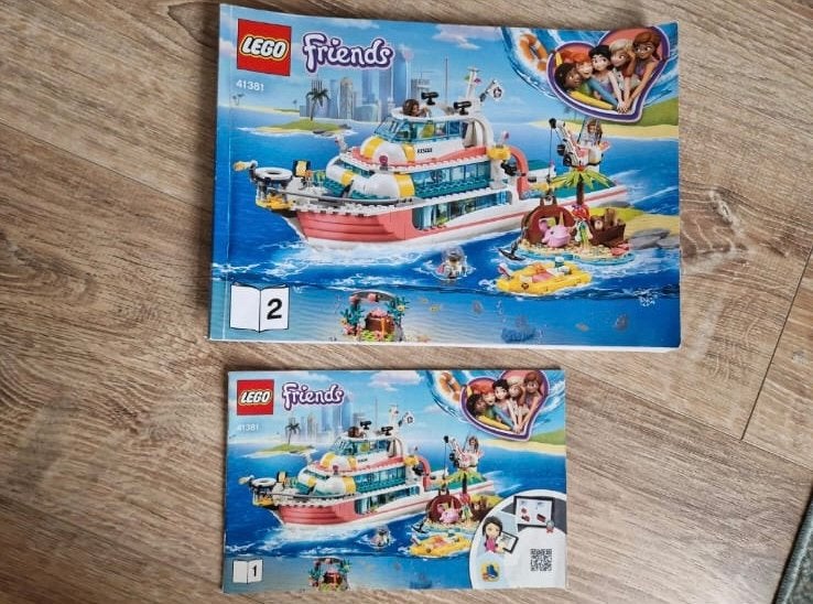 LEGO Friends rescue mission boat 41381, Kinderen en Baby's, Ophalen of Verzenden, Zo goed als nieuw