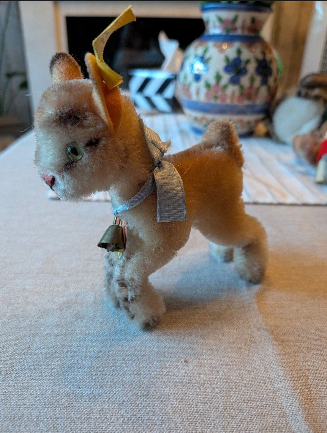 Vintage Steiff Geit Zicky (1959-1967) - Compleet met ID, Ophalen of Verzenden