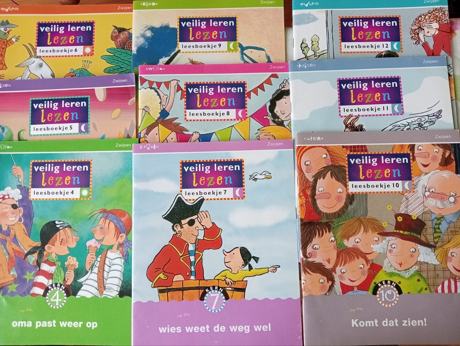Veilig Leren Lezen - Leesboekjes 4 t/m 12, Gelezen, Diverse auteurs (Veilig Leren Lezen), Ophalen of Verzenden, Nederlands