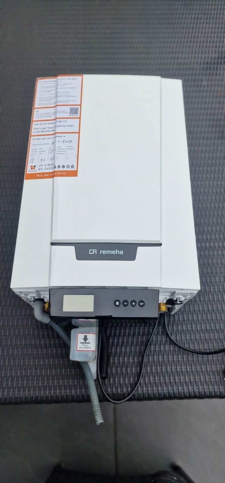 Werkend Remeha tzerra ace 39c CW5 2019, Doe-het-zelf en Verbouw, Ophalen, Gebruikt