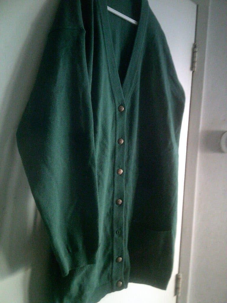 Vintage groen vest Marca, Kleding | Dames, Ophalen of Verzenden, Zo goed als nieuw, Maat 38/40 (M), Groen