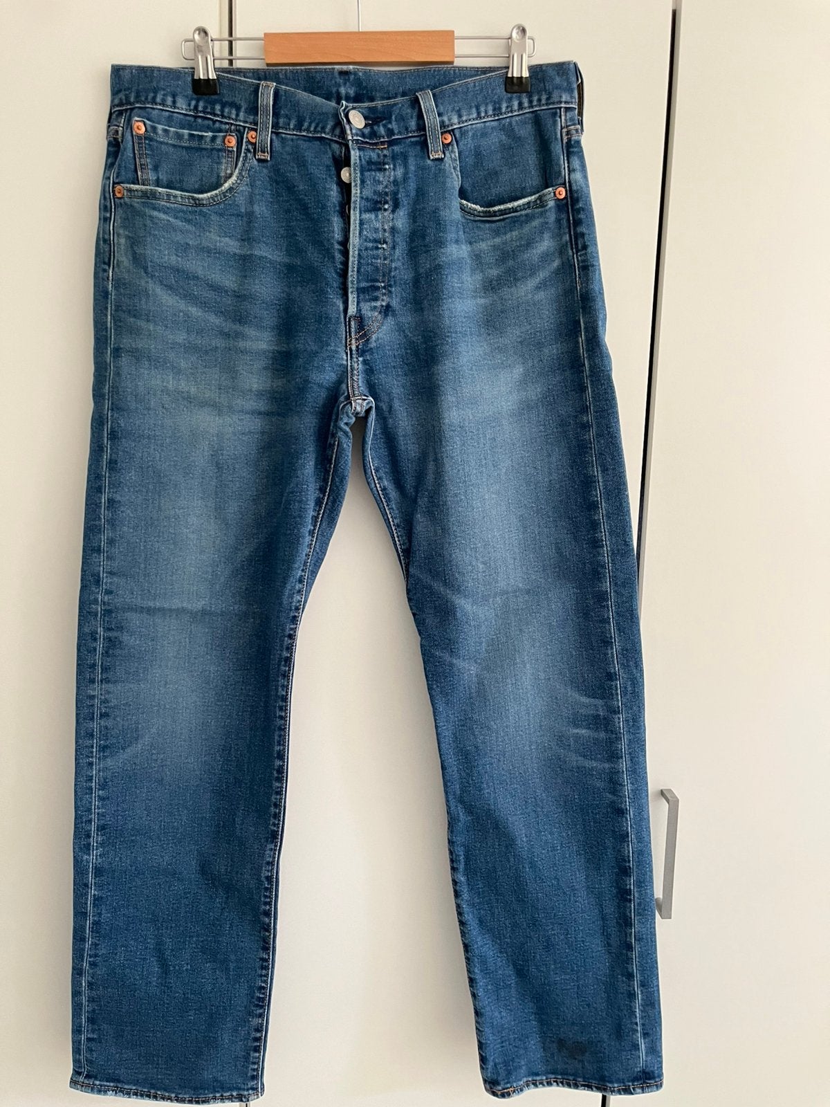 Levi’s spijkerbroek, Kleding | Heren, Spijkerbroeken en Jeans, Ophalen of Verzenden, Zo goed als nieuw, Blauw, Overige jeansmaten