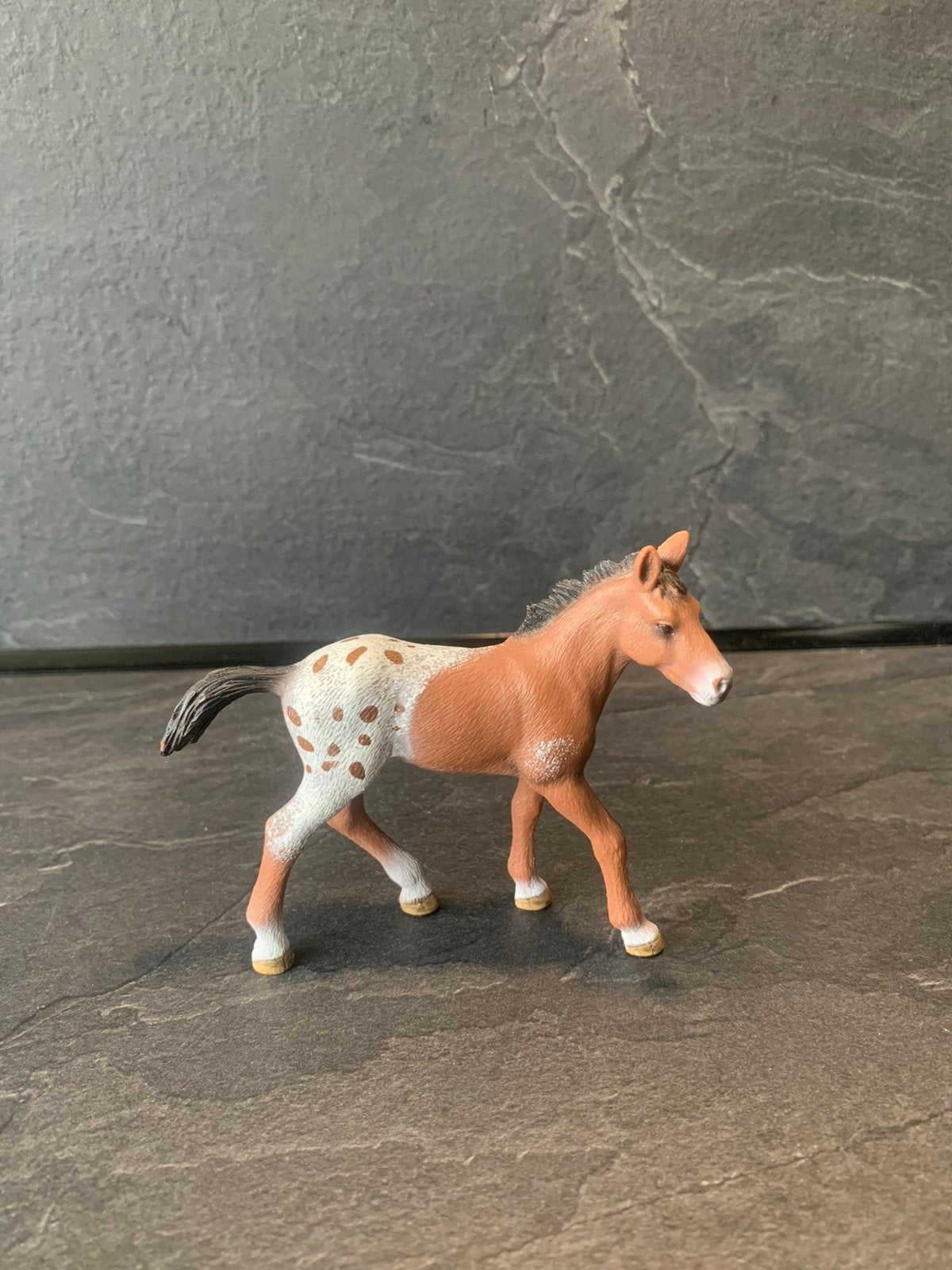 Schleich paarden veulen Appaloosa, Ophalen of Verzenden, Zo goed als nieuw