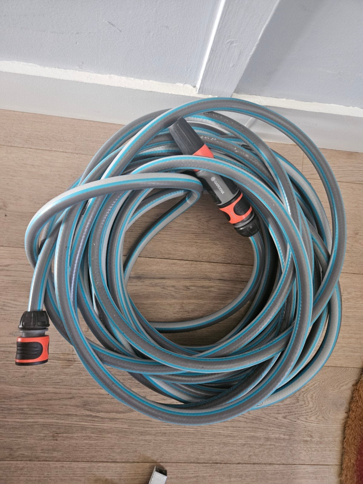 Gardena Classic Tuinslang 20m met koppelingen, Tuin en Terras, Tuinslangen, Ophalen, Gebruikt, Tuinslang