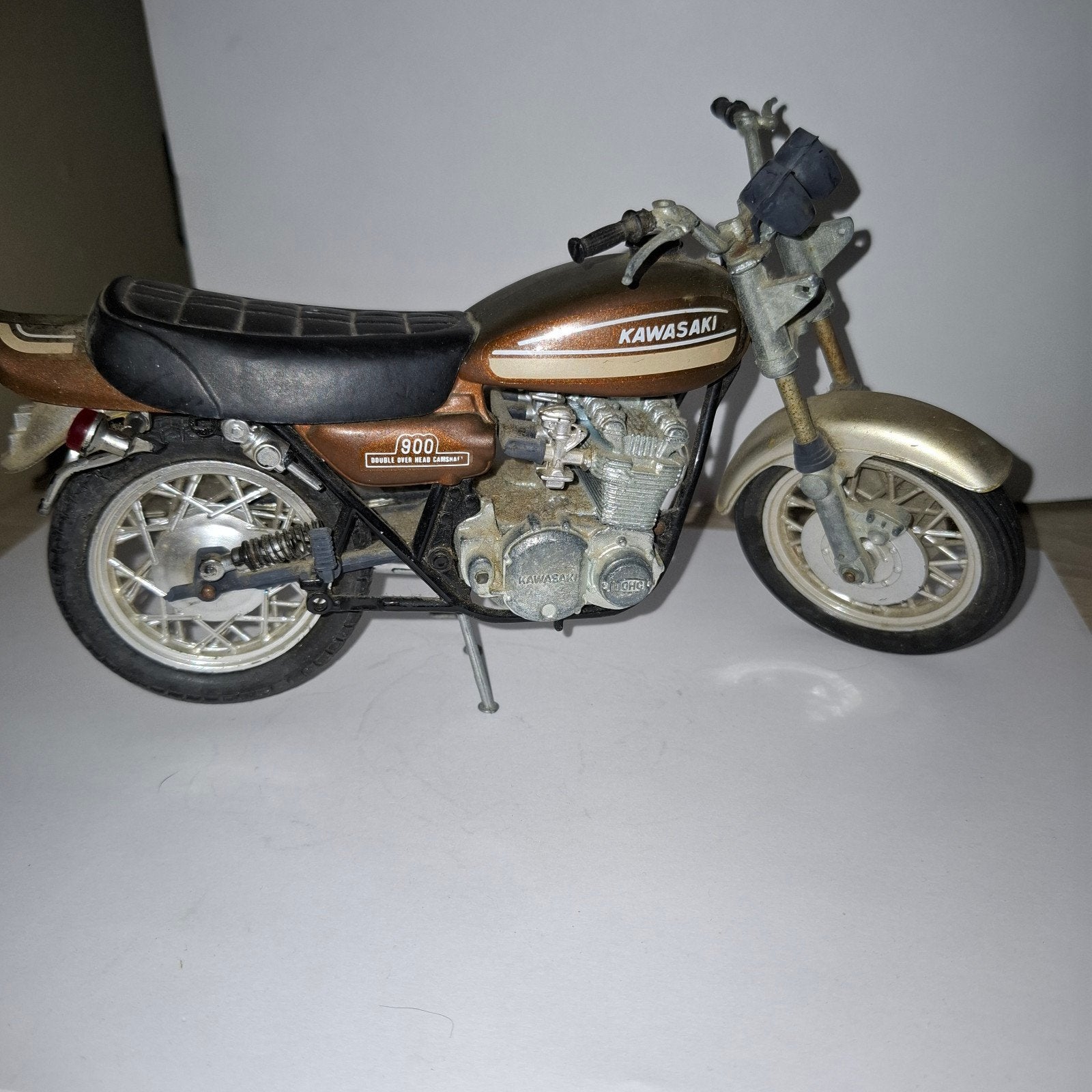 Polistil Kawasaki 900 modelmotor 1:10, Ophalen of Verzenden, Gebruikt, Overige typen