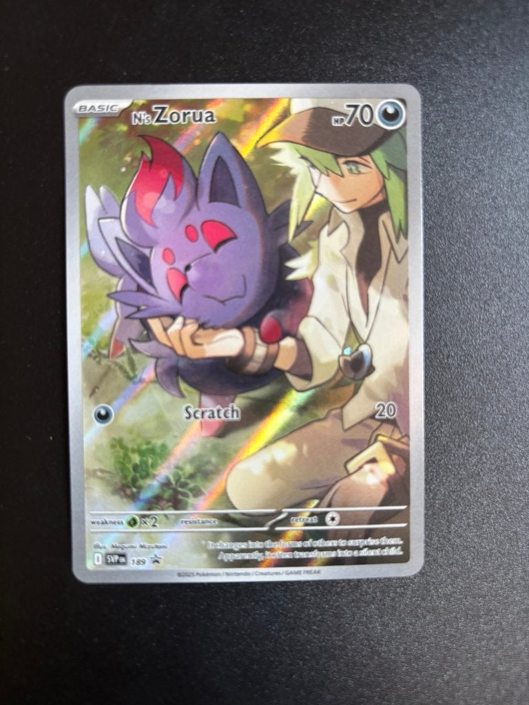 N's Zorua (SVP 189), Ophalen of Verzenden, Zo goed als nieuw