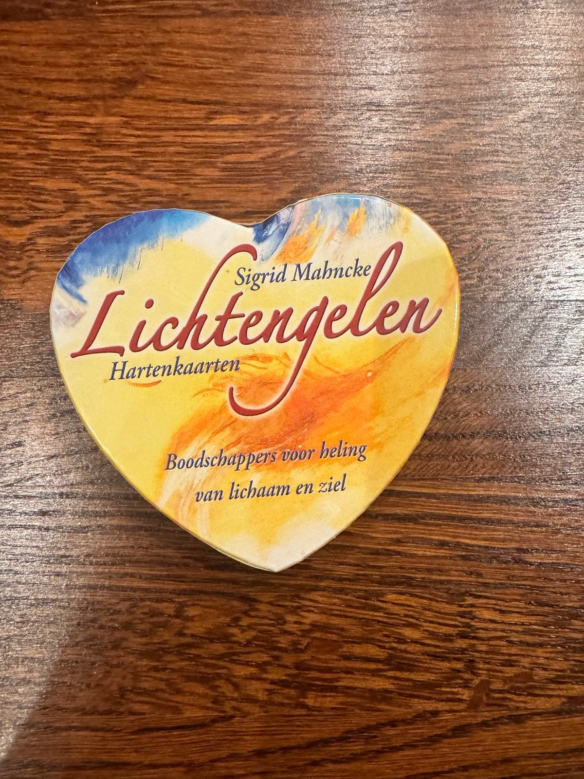 Lichtengelen Hartenkaarten Sigrid Mahncke, Boeken, Ophalen of Verzenden, Zo goed als nieuw, Spiritualiteit algemeen, Overige typen