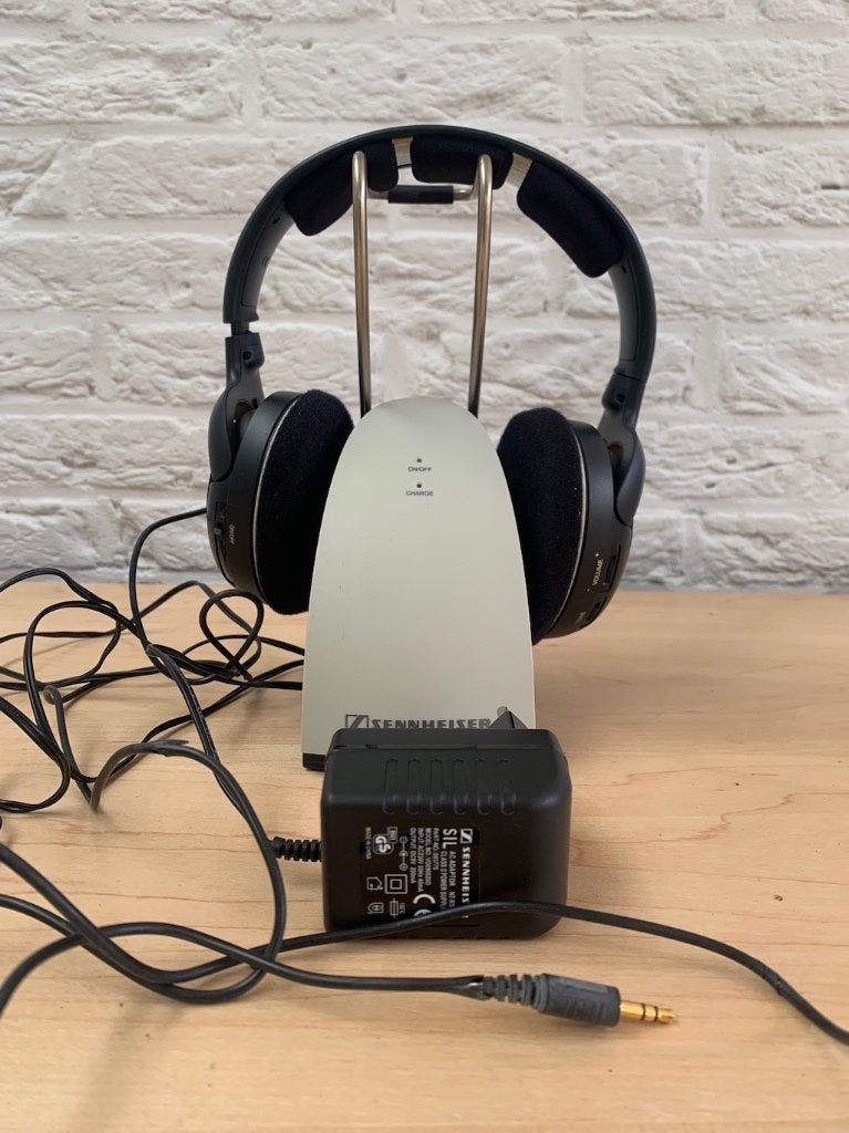 Sennheiser draadloze koptelefoon HDR 120., Gebruikt, Draadloos, Sennheiser, On-ear