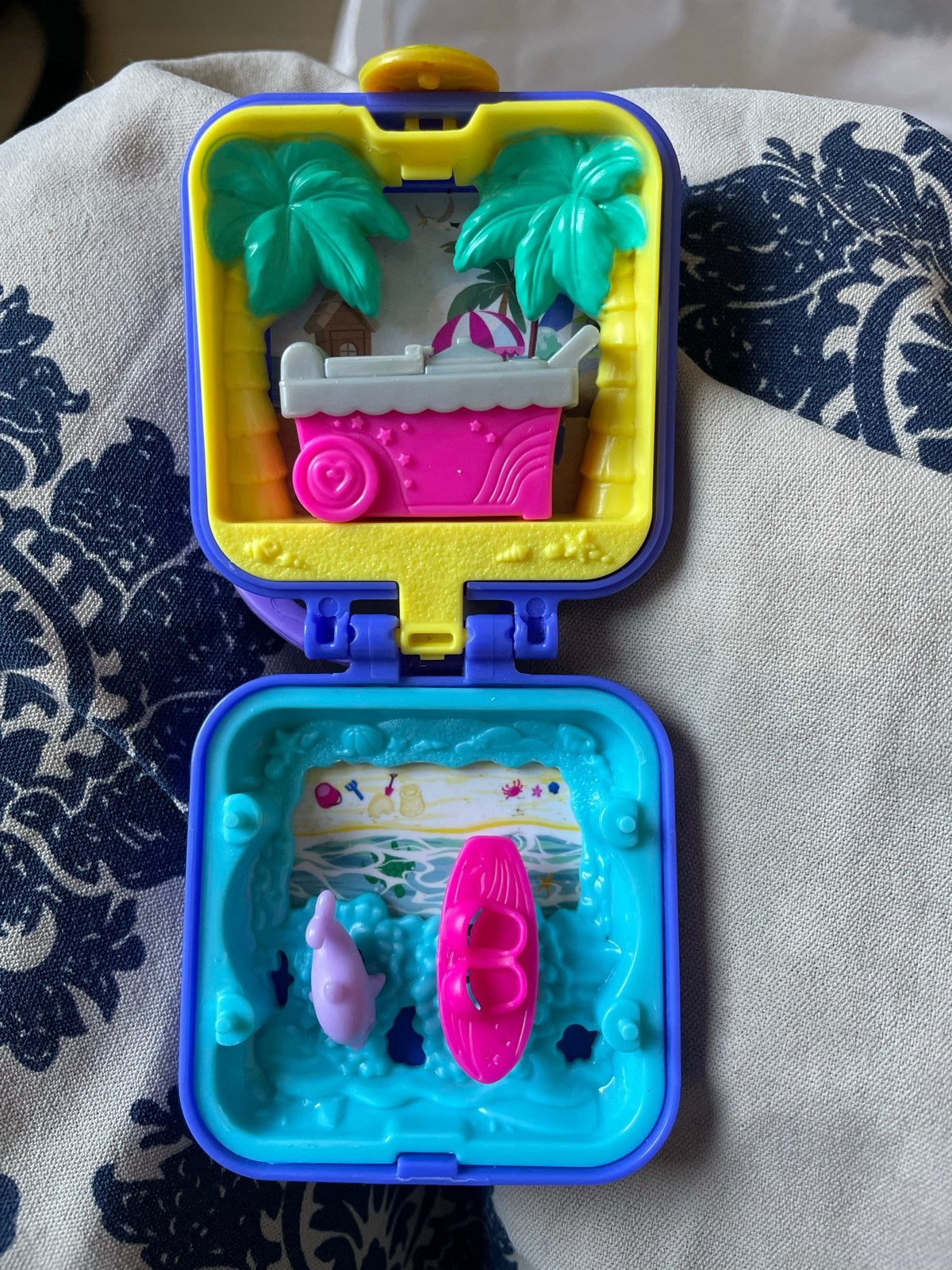 Polly Pocket Speelset Strand Avontuur - Ideaal voor onderweg, Ophalen, Gebruikt, Meisje