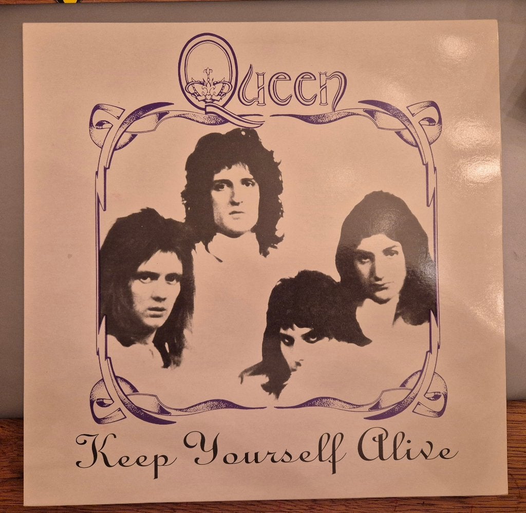 queen LP  keep yourself alive, LP, Verzenden, Zo goed als nieuw, Pop