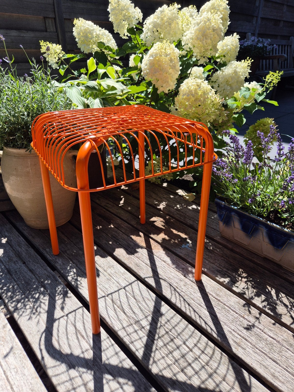 Ikea Vasterön kruk, Huis en Inrichting, Krukjes, Zo goed als nieuw, IJzer, Ophalen
