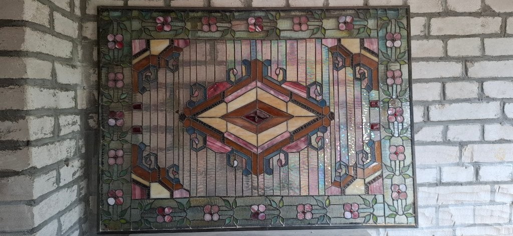 Glas in lood paneel, Ophalen, Huis en Inrichting