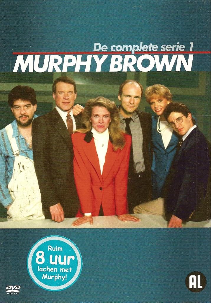Murphy Brown - De complete serie 1, Alle leeftijden, Ophalen of Verzenden, Nieuw in verpakking, Actie en Avontuur