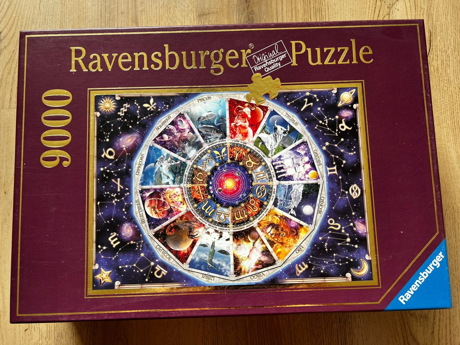 Legpuzzel 9000 stukjes Astrologie binnenzakken ONGEOPEND, Ophalen, Zo goed als nieuw