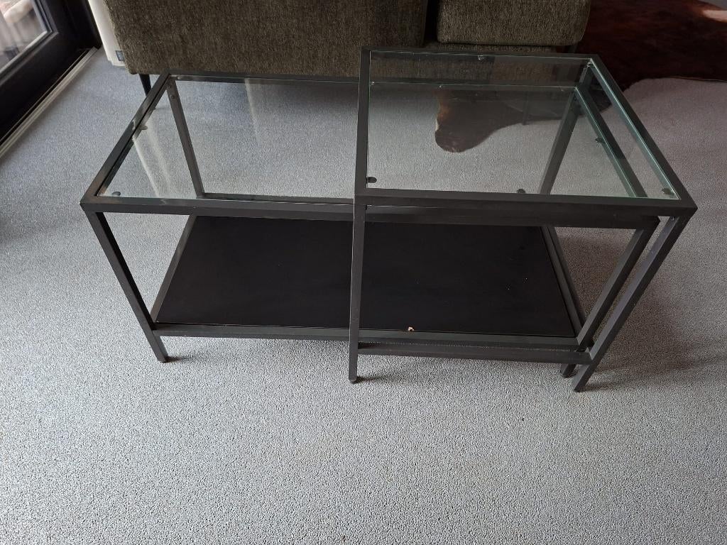 Ikea Vittsjö salontafel, Ophalen, 100 tot 150 cm, 50 tot 100 cm, Minder dan 50 cm