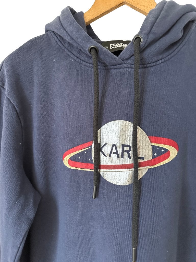 King Louie trui M, Blauw, Ophalen of Verzenden, Zo goed als nieuw