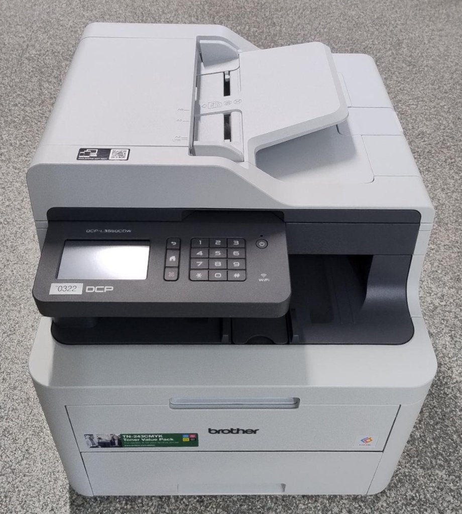 Brother DCP-L3550CDW kleur/scan/copy (ZGAN, 3mnd garantie), Ophalen, All-in-one, Draadloos, Zo goed als nieuw