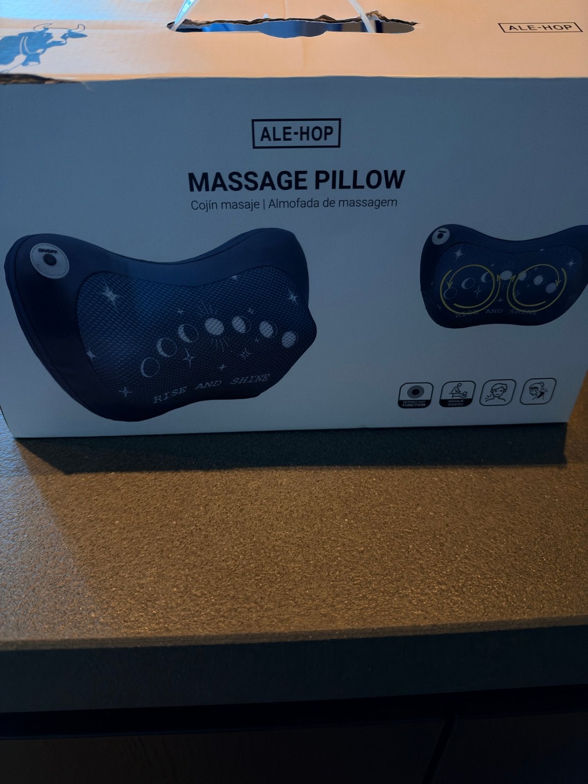 Massagekussen - Zo goed als nieuw in doos, Ophalen of Verzenden, Zo goed als nieuw, Massagestoel of Kussen