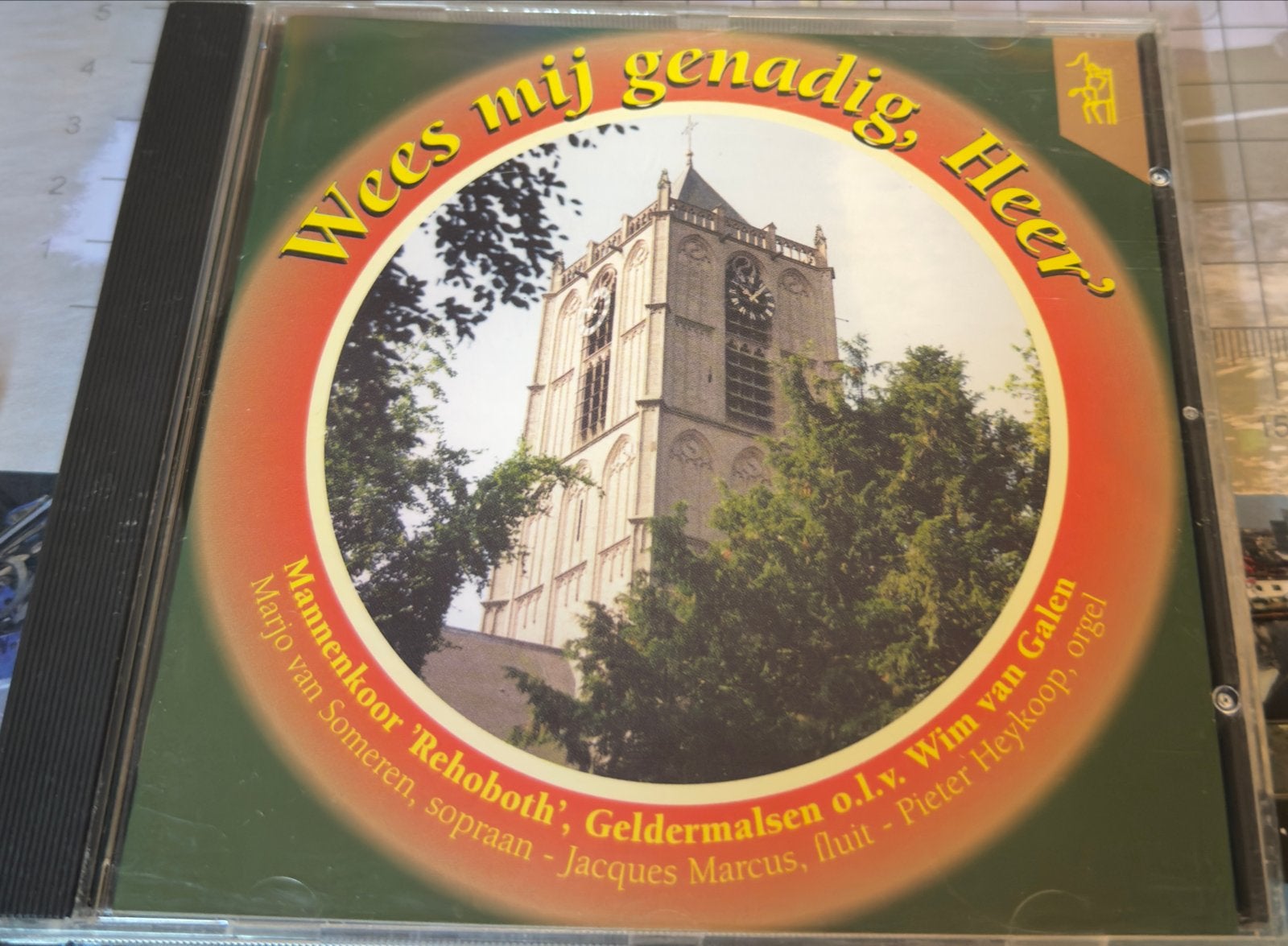 CD: Wees mij genadig, Heer' - Mannenkoor 'Rehoboth', Gebruikt, Orgel, Geestelijke liederen, Ophalen of Verzenden