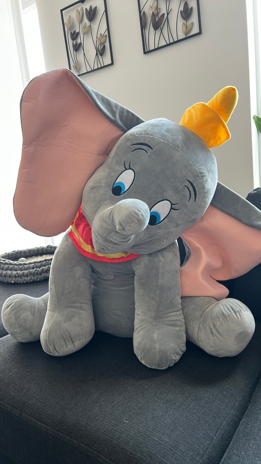 Knuffel Dumbo groot, Ophalen of Verzenden, Zo goed als nieuw, Overige typen
