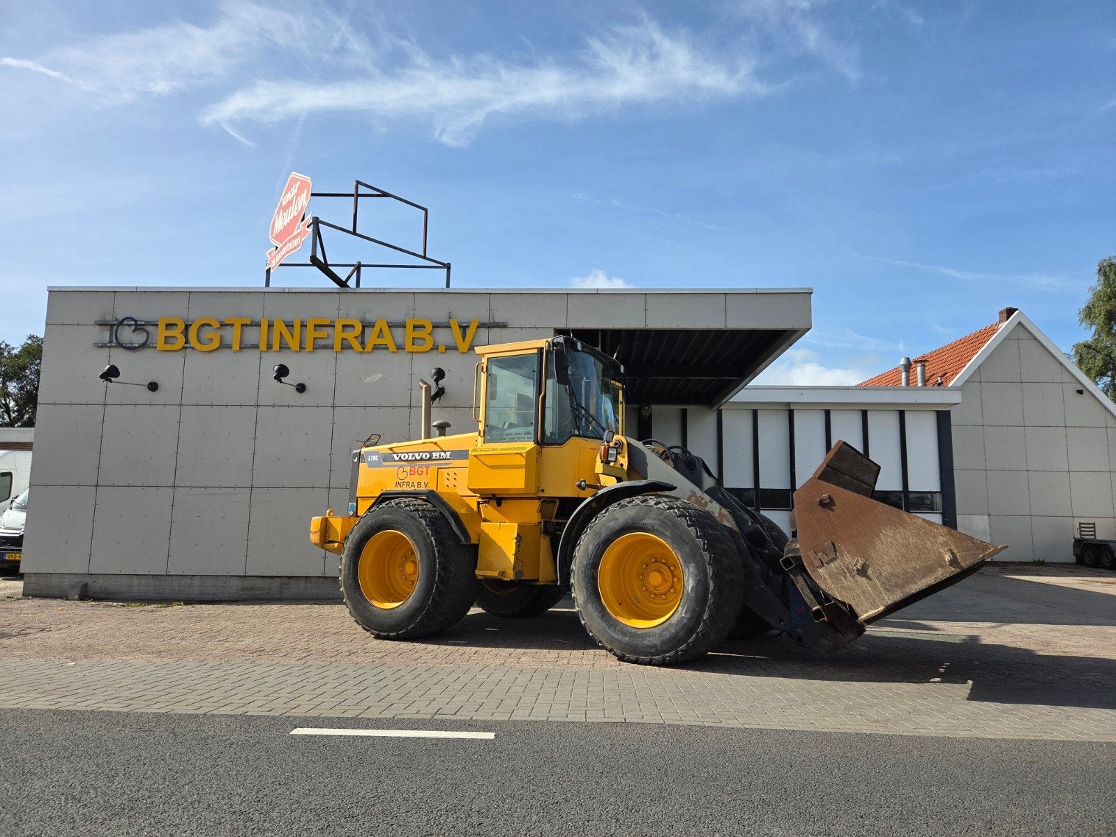 goedwerkende volvo shovel l70c, Ophalen of Verzenden, Wiellader of Shovel