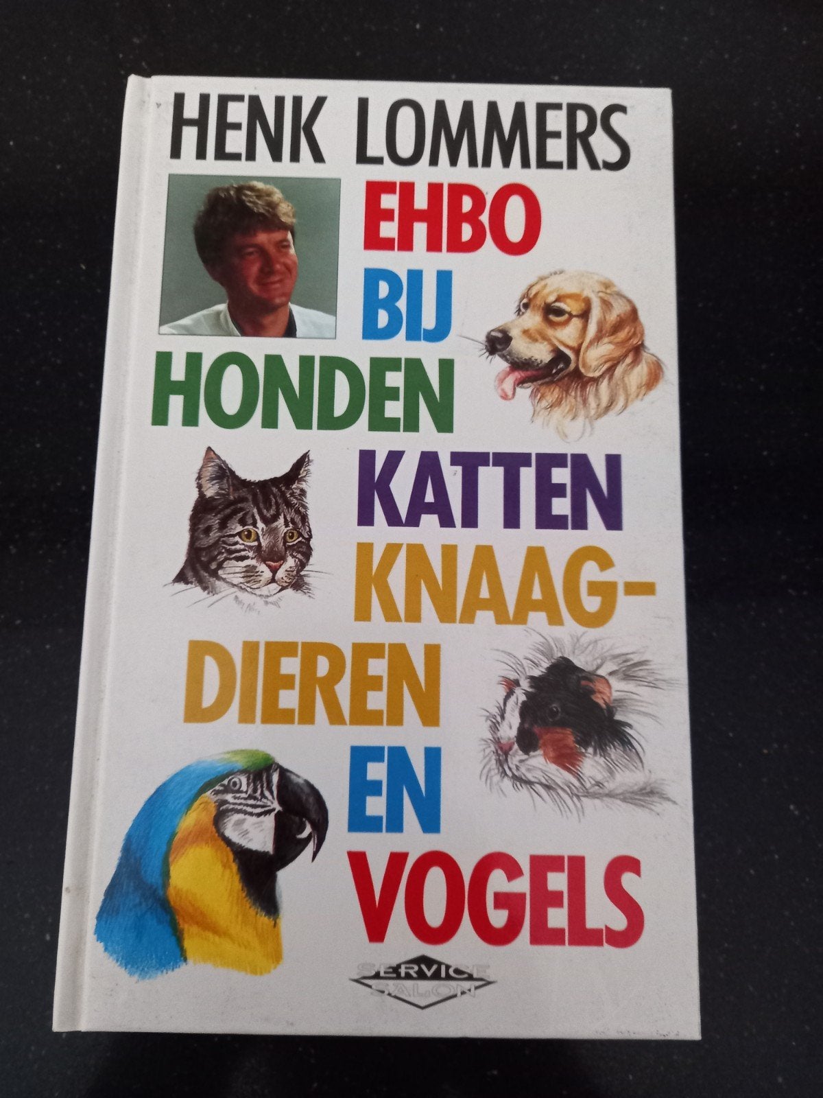 H. Lommers - EHBO bij honden, katten, knaagdieren en vogels, Ophalen of Verzenden, Zo goed als nieuw, Paarden of Pony's, H. Lommers
