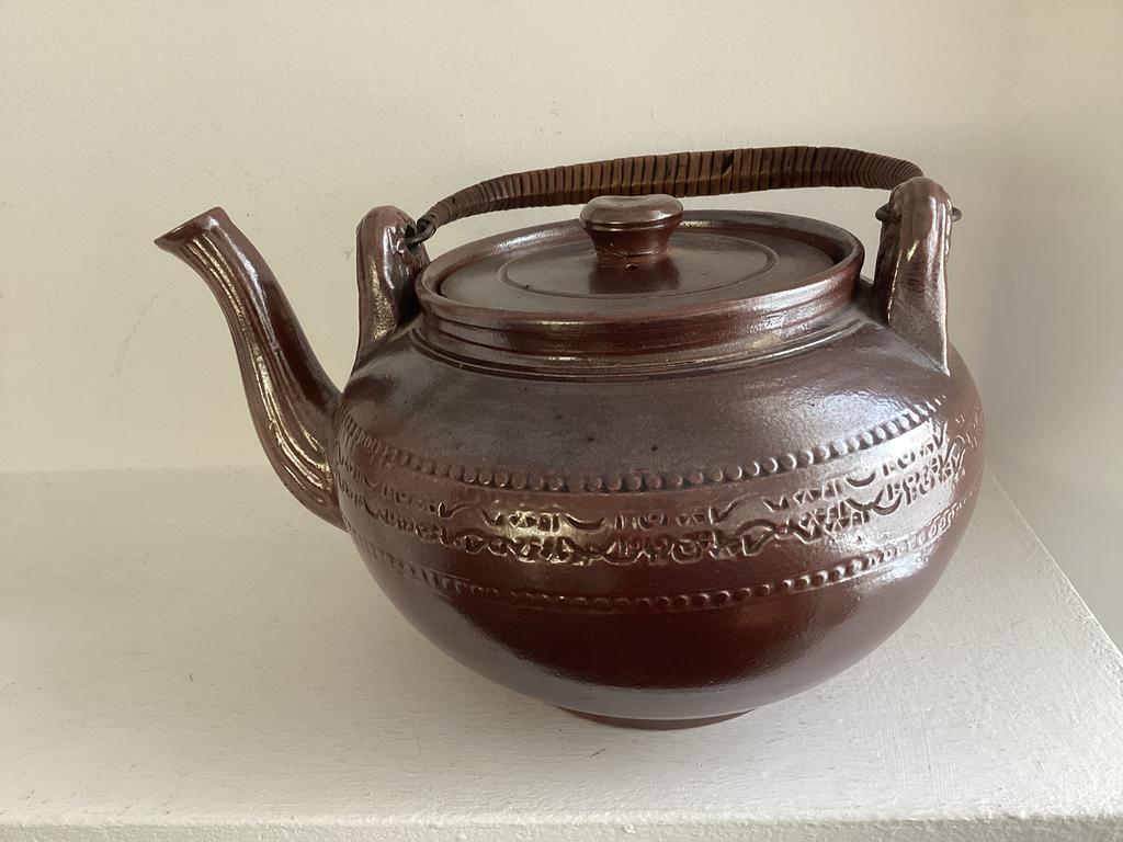 Antieke chocolade pot, Ophalen of Verzenden