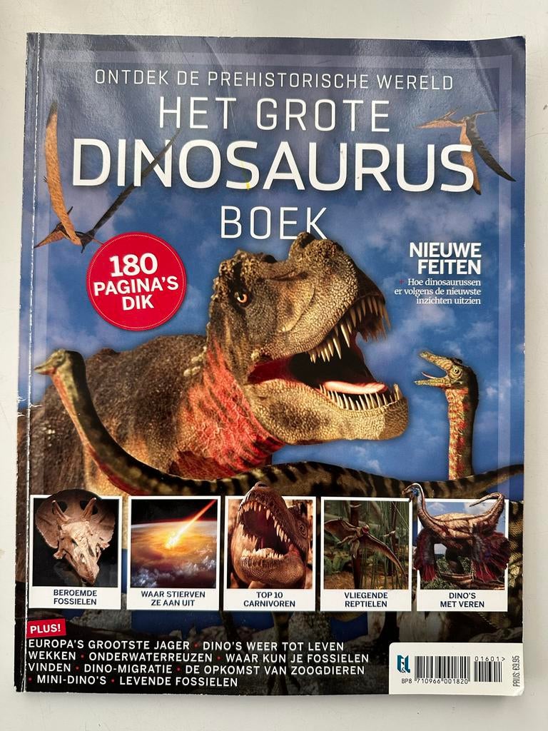 Het Grote Dinosaurus Boek - Ontdek de Prehistorische Wereld, Ophalen of Verzenden, Zo goed als nieuw