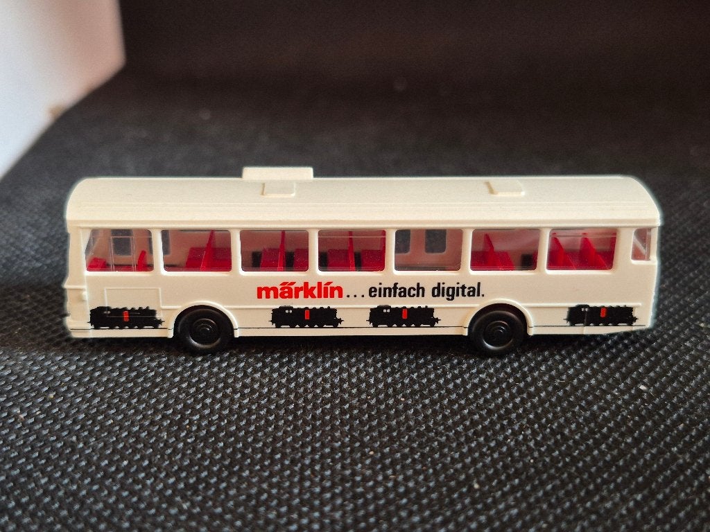 Wiking 097001 - Mercedes O305 stadsbus 'Märklin' (16069), Overige merken, Gebruikt, Gelijkstroom of Wisselstroom, Overige typen
