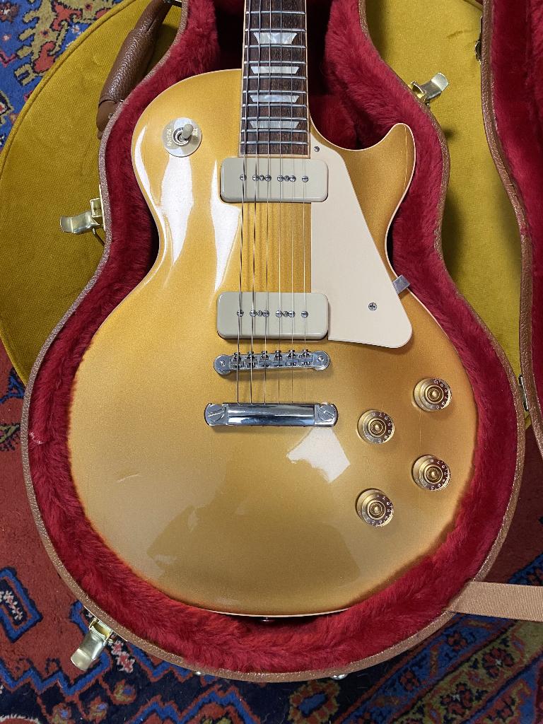 Gibson Les Paul Classic Goldtop P90, Ophalen, Zo goed als nieuw, Solid body, Gibson