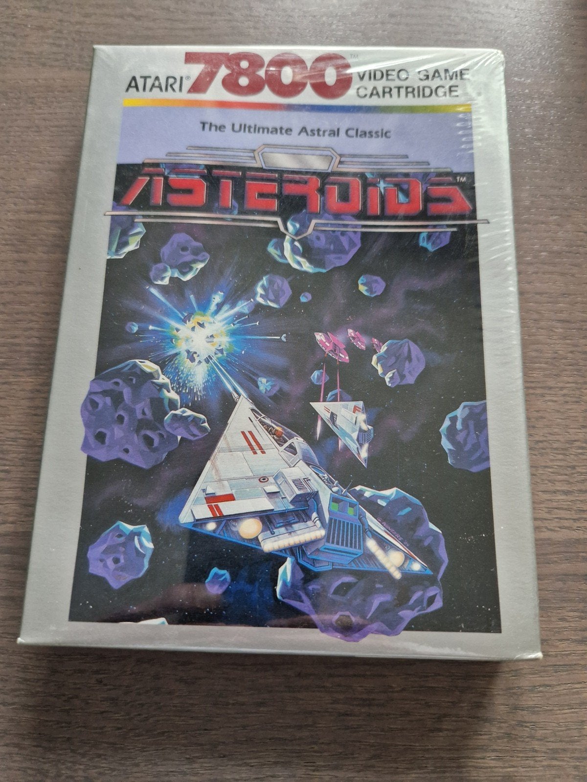 Atari 7800 Spel Asteroids in doos, Spelcomputers en Games, 1 speler, Racen en Vliegen, Nieuw, Ophalen of Verzenden