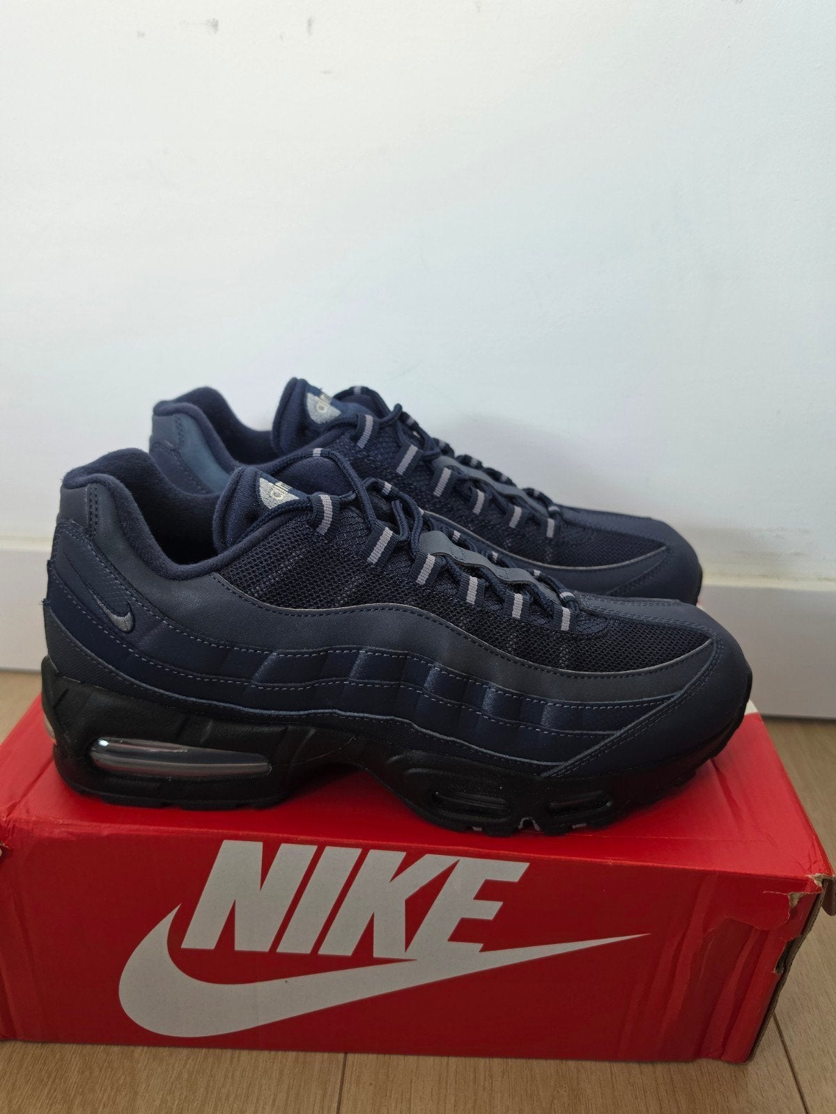 nieuw in doos Nike Air Max 95 "Big Bubble - Obsidian" - Maat, Blauw, Nike, Nieuw, Ophalen of Verzenden