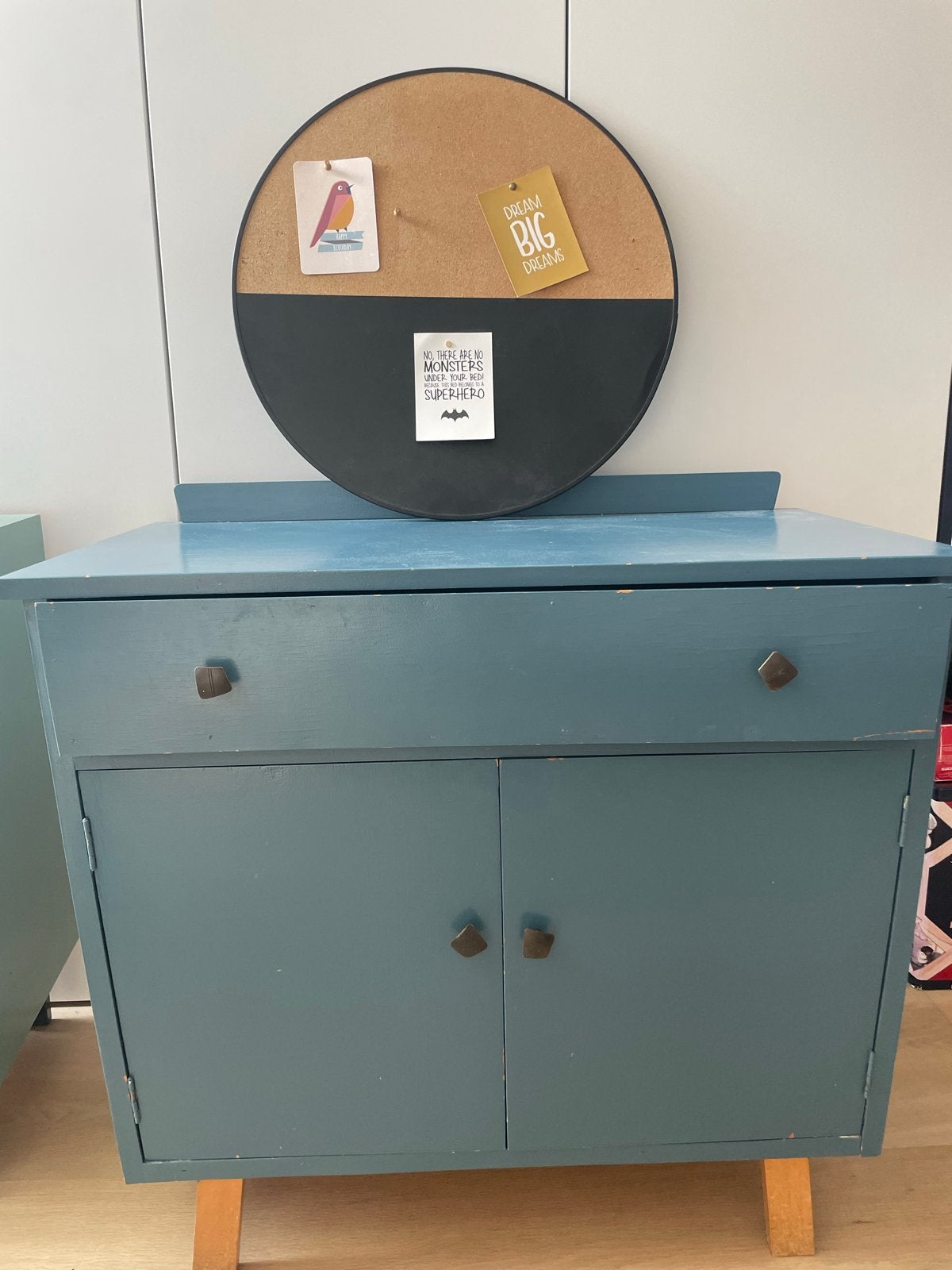 Vintage retro kastje/commode kinderkamer - Ferm Living, Minder dan 90 cm, Gebruikt, Ophalen of Verzenden, 75 tot 100 cm